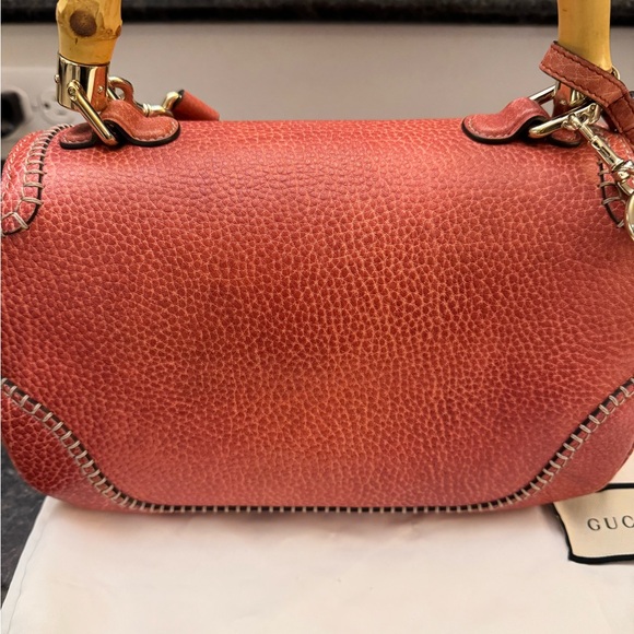 Gucci Convertible Bamboo Top Handle Bag- Medium - Picture 13 of 15